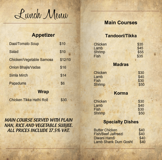 Sitar Restaurant Loop Barbados